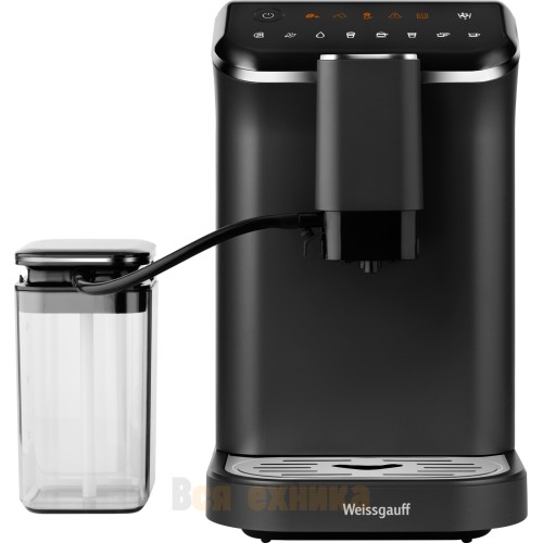 Кофемашина Weissgauff WCM-325 Black Automatic Touch Cappuccino