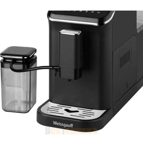 Кофемашина Weissgauff WCM-325 Black Automatic Touch Cappuccino