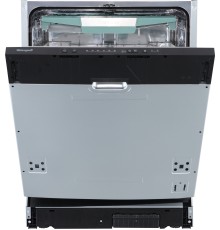 Встраиваемая посудомоечная машина с лучом на полу, авто-открыванием и инвертором Weissgauff BDW 6136 D Inverter AutoOpen Infolight