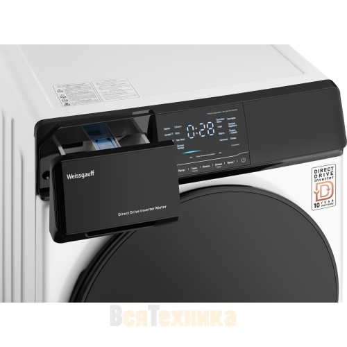 Стиральная машина с прямым приводом и инвертором Weissgauff WM 4927 Direct Drive Inverter Premium