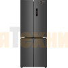 Отдельностоящий холодильник с инвертором Weissgauff WCD 480 Total NoFrost Inverter Silk Inox Built-in