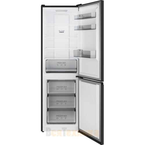 Отдельностоящий холодильник с инвертором Weissgauff WRK 185 Total NoFrost Inverter Black