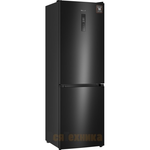Отдельностоящий холодильник с инвертором Weissgauff WRK 185 Total NoFrost Inverter Black