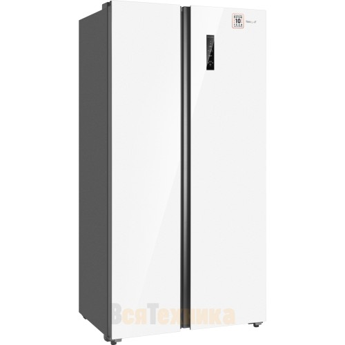 Отдельностоящий холодильник с инвертором Weissgauff WSBS 550 WG Inverter NoFrost