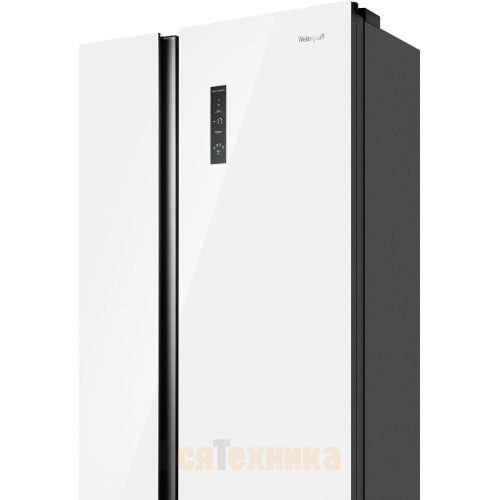 Отдельностоящий холодильник с инвертором Weissgauff WSBS 550 WG Inverter NoFrost