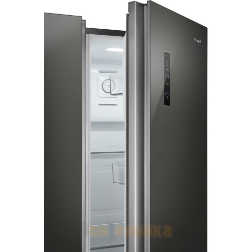 Отдельностоящий холодильник с инвертором Weissgauff WSBS 550 GRG Inverter NoFrost