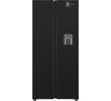 Отдельностоящий холодильник с инвертором и подачей воды  Weissgauff WSBS 600 B NoFrost Inverter Water Dispenser