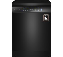 Посудомоечная машина с авто-открыванием и инвертором Weissgauff DW 6138 Touch Inverter Autoopen Black