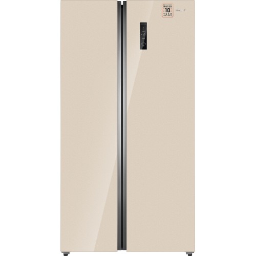 Отдельностоящий холодильник с инвертором Weissgauff WSBS 550 BEG Inverter NoFrost