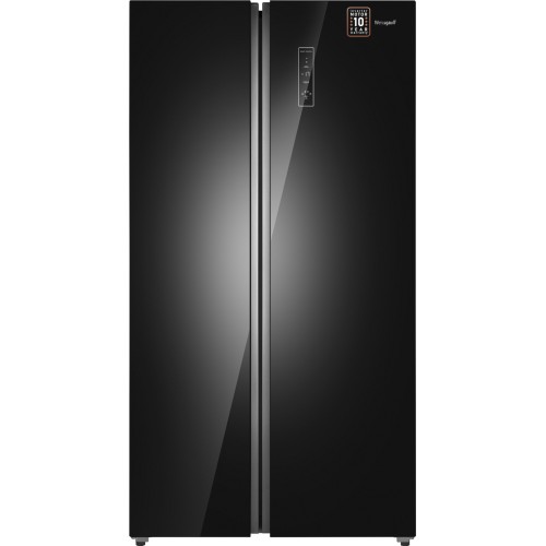 Отдельностоящий холодильник с инвертором Weissgauff WSBS 550 BG Inverter NoFrost