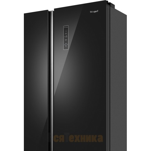 Отдельностоящий холодильник с инвертором Weissgauff WSBS 550 BG Inverter NoFrost