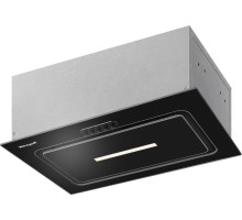 Кухонная встраиваемая вытяжка Weissgauff Aura 456 PB Black Glass