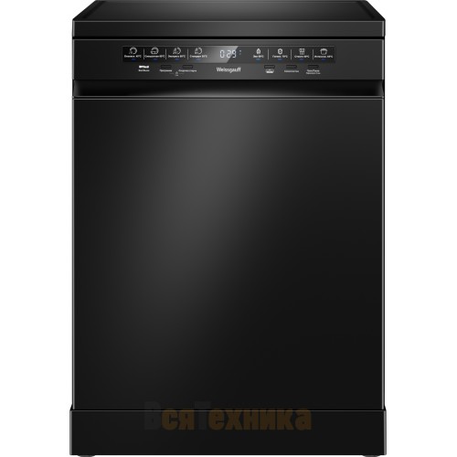 Посудомоечная машина Weissgauff DW 6038 D Dual Wash Black