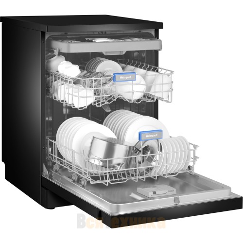 Посудомоечная машина Weissgauff DW 6038 D Dual Wash Black