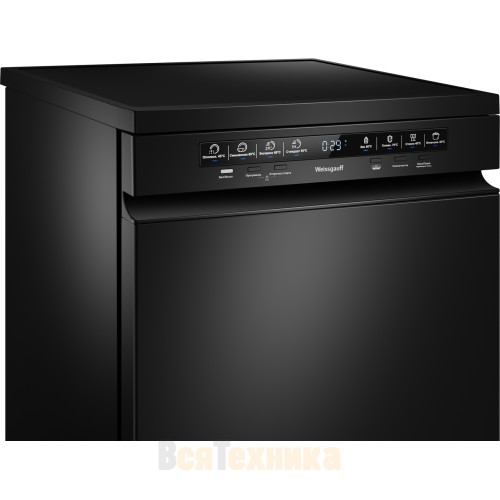 Посудомоечная машина Weissgauff DW 6038 D Dual Wash Black