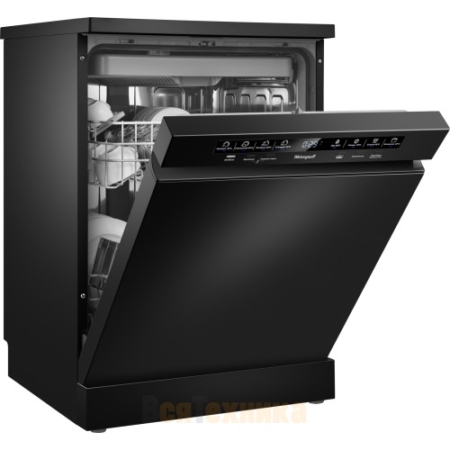 Посудомоечная машина Weissgauff DW 6038 D Dual Wash Black