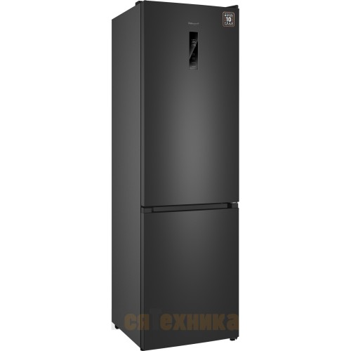 Отдельностоящий холодильник с инвертором Weissgauff WRK 2000 Total NoFrost Inverter Dark Grey
