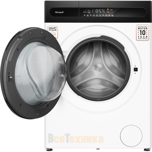 Стиральная машина с инвертором и паром Weissgauff WM 49411 Inverter Steam