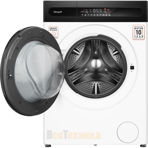 Стиральная машина с инвертором и паром Weissgauff WM 4948 Inverter Steam