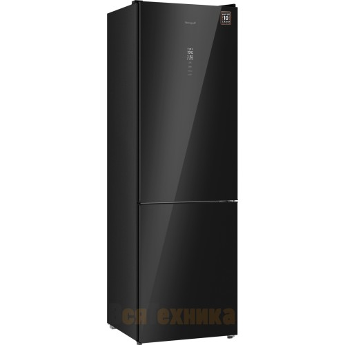 Отдельностоящий холодильник с инвертором Weissgauff WRK 2000 Total NoFrost Inverter Black Glass