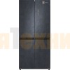 Отдельностоящий холодильник с инвертором Weissgauff WCD 450 Rock Glass NoFrost Inverter