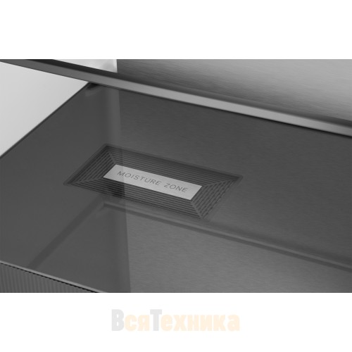 Отдельностоящий холодильник с инвертором Weissgauff WCD 450 Rock Glass NoFrost Inverter