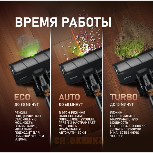 Вертикальный беспроводной пылесос Weissgauff V12 BLDC 630 Marine X-Treme Turbo
