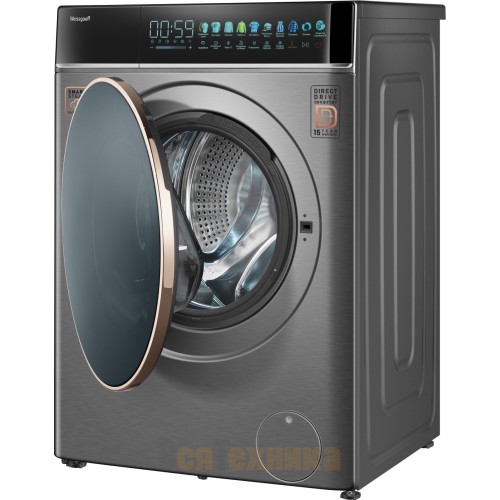 Стиральная машина Weissgauff WM 58411 Direct Drive Inverter Premium Steam Grey