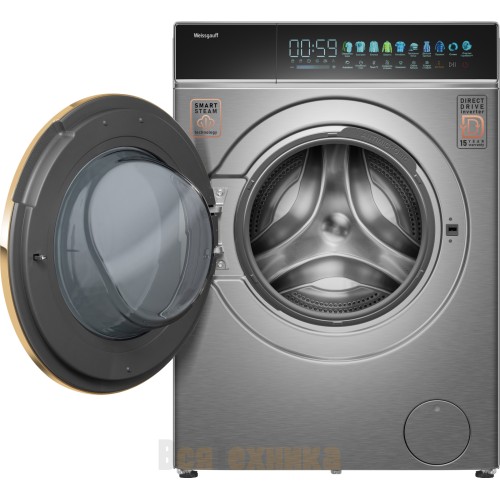 Стиральная машина Weissgauff WM 58411 Direct Drive Inverter Premium Steam Steel