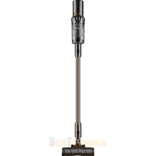Вертикальный беспроводной пылесос Weissgauff V12 BLDC 630 Bronzo Beige X-Treme Turbo