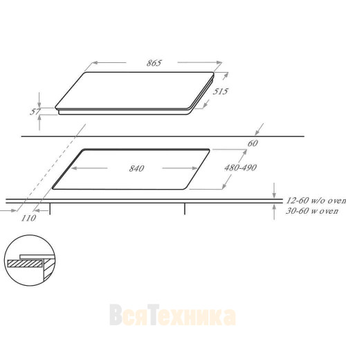 Варочная панель KitchenAid KHIAF 10900