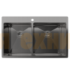 Мойка Rivelato 8050 B2 PVD black