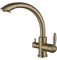 Смеситель Paulmark Essen Es213001-Br для кухонной мойки, бронза