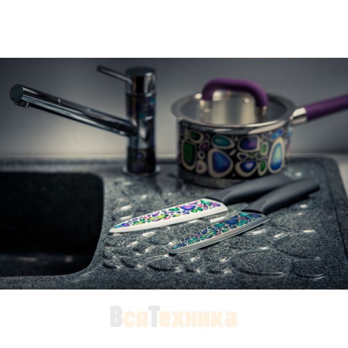 Кухонная мойка Omoikiri Natori ONA-78-1-GR-BL