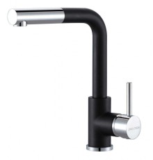 Смеситель Paulmark Kassel Ka214311- 401 для кухонной мойки, антрацит