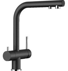 Смеситель Blanco Fontas II Silgranit черный 