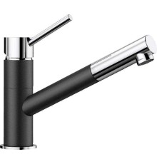 Смеситель Blanco Kano-S Silgranit черный 