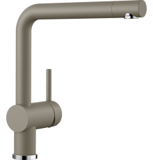 Смеситель Blanco Linus Silgranit серый бежевый 