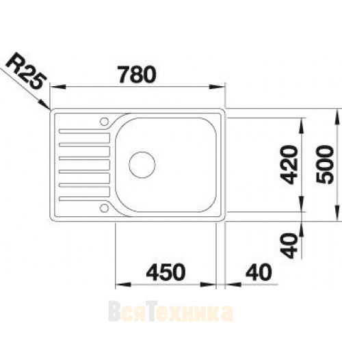 Кухонная мойка Blanco Lantos XL 6 S-IF Compact 