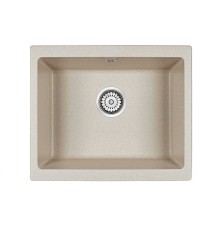 Мойка кухонная Paulmark GERA PM205546-BE бежевый 555х460 подст. мон.