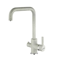 Смеситель Paulmark Logas Lo213021-310 для кухонной мойки, серый