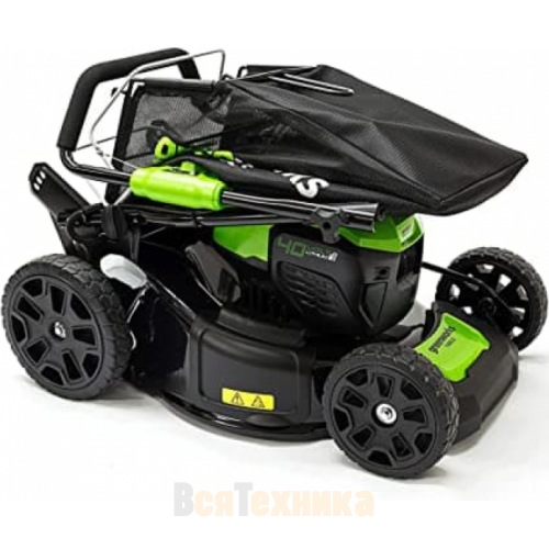 Газонокосилка аккумуляторная GreenWorks GD40LM46SP 2506807