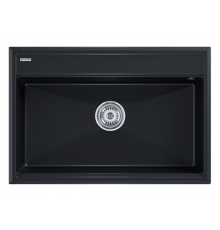 Мойка Paulmark STEPIA-750 PM117551-BLM черный металлик