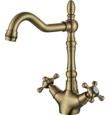Смеситель Paulmark Essen Es226001BR для кухонной мойки, бронза