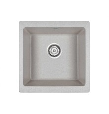 Мойка кухонная Paulmark BRILON PM104546-GR серый 445х460 универсальный