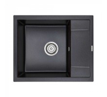 Мойка кухонная Paulmark Optimum PM216050-BLM, черный мателлик