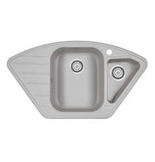 Мойка кухонная Paulmark WIESE PM529050-GR серый 890х490