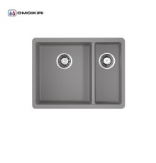 Кухонная мойка Omoikiri Kata 55-2-U-GR 4993390