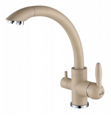 Смеситель Paulmark Essen Es213001-428 для кухонной мойки, шампань