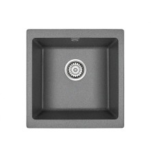Мойка кухонная Paulmark BRILON PM104546-DG графит 445х460 универсальный